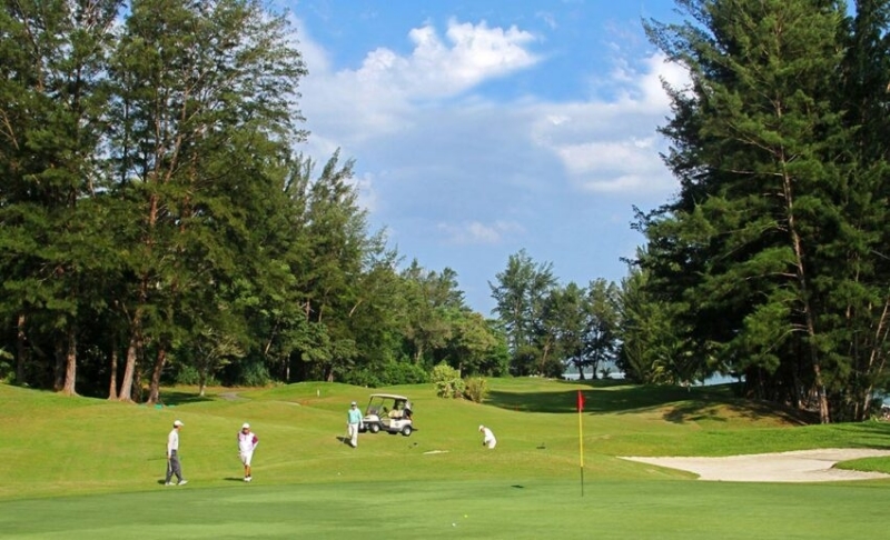 フィリピン留学 Cebu21 - Baguio JIC Premium campus-Golf-6